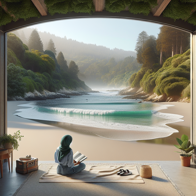 Fim de semana relaxante com pé na areia em Santa Cruz